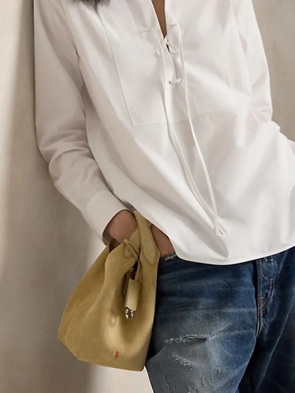 Polo Play Suede small bag